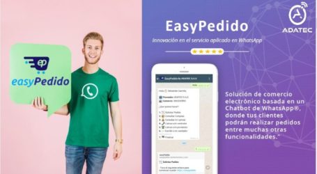 EasyPedido solución de comercio electrónico para WhatsApp desarrollada por Adatec