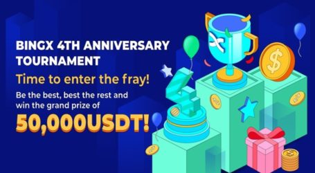 Celebrar los cuatro años de BingX con cuatro semanas de recompensas por valor de más de 50.000 USDT